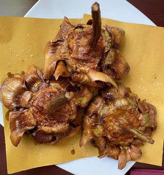 Carciofo alla giudia