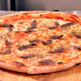 Pizza Sardinilla (Familiar)
