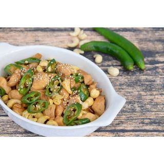 Chilli Garlic Green with Cashewnuts