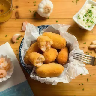 Croquetas Gambas al Ajillo (4 unidades)