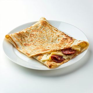 Катма с луканка и кашкавал