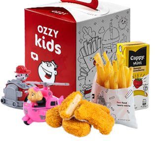 OZZY Kids [Нагетси + Сік + Іграшка]