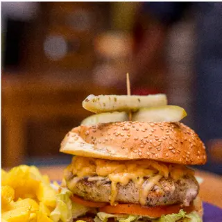Finger Liken Chicken Burger