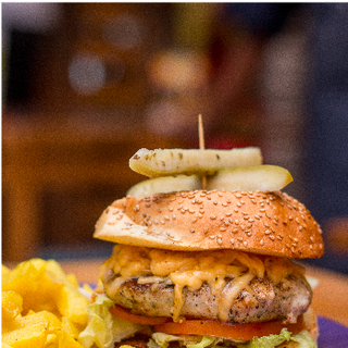 Finger Liken Chicken Burger