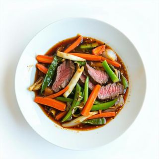 Vitello piccante thailandese