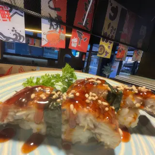 Nigiri De Anguila Asada Lujo (2 Pza.)