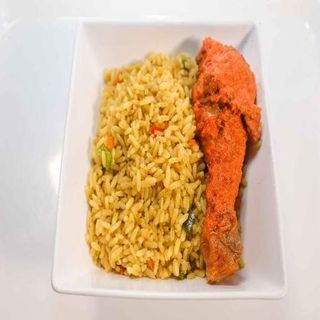 Regular Value Munch- Fried Rice & Chicken in Stew