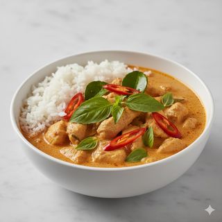 Curry Rojo Tailandés De Pollo