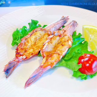 Gamberoni alla piastra