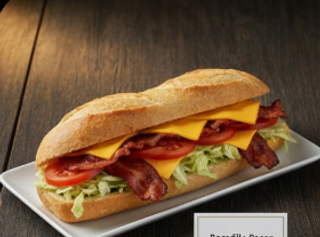 Bocadillo De Bacon Completo