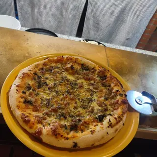 Pizza vegetariana (individual)