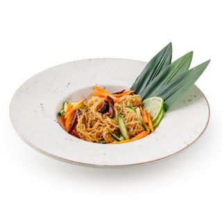 Spaghetti di Riso con Verdure