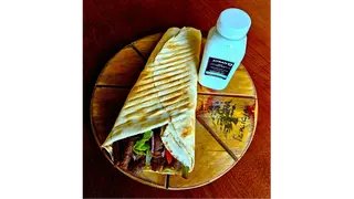 34- Pita kebab wołowy [MEGA+ AYRAN]