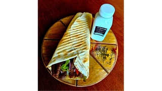 34- Pita kebab wołowy [MEGA+ AYRAN]