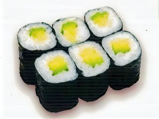 Maki rollo de aguacate (6 uds.)