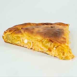 Гръцка бугаца с пилешко