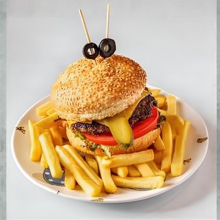 Детский мини - бургер 280 гр