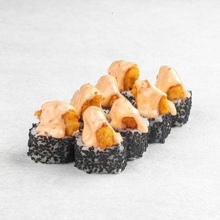 Вулкан с креветкой