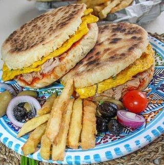 Chapati Rond Escalope Pané