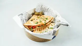 Shrimp tortilla