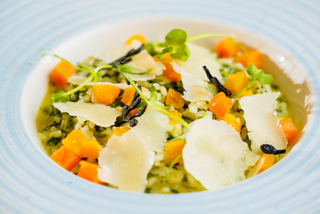 Risotto cu spanac si dovlecei