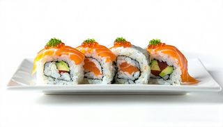 93. Sushi di salmone
