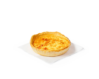 Quiche de queijo e fiambre