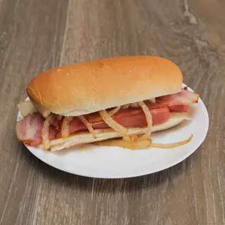 Perrito Caliente Completo Con Cebolla