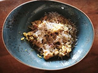 Ризото с пиле и къри