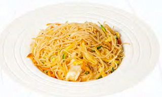 Spaghetti di riso con verdure