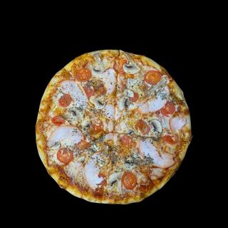 Пицца с курицей