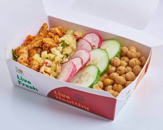 Spicy Chicken Surprise Salad