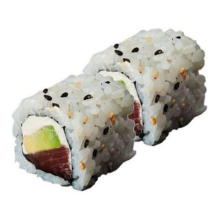 Uramaki tonno, avocado e Philadelphia