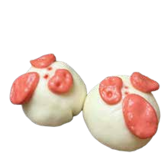 63 Porco bao 2 pezzi