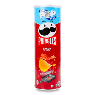 Чипси Pringles зі смаком бекону (165г)