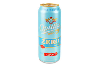 Пиво світле пастеризоване Export Zero
Opillia з/б 0,5л