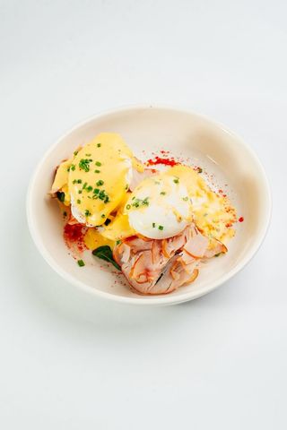 Хашбраун с индейкой