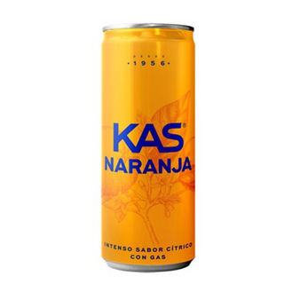 Kas  Naranja lata 330ml.