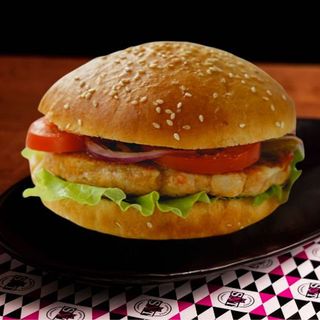 HAMBURGUESA SENCILLA DE POLLO