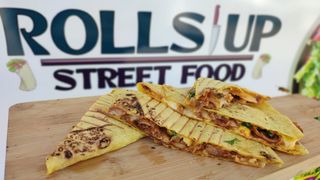 Quesadilla Kebab de pui