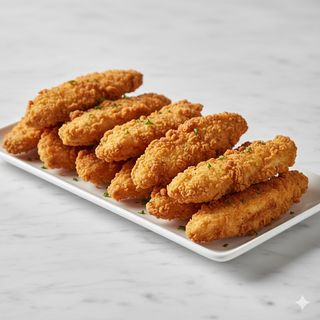 Tiras pollo crujiente (12 uds.)