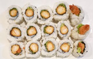 Califórnia de Gambas Panadas