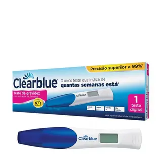 Clearblue Teste De Gravidez Indicador Semanas