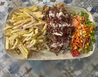 Big Kebab No Prato