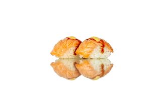 Nigiri salmone flambè