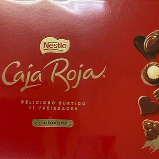 CAJA ROJA BOMBONES NESTLE 198G 