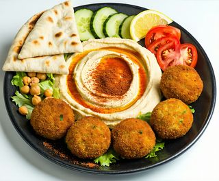 Fallafel plate