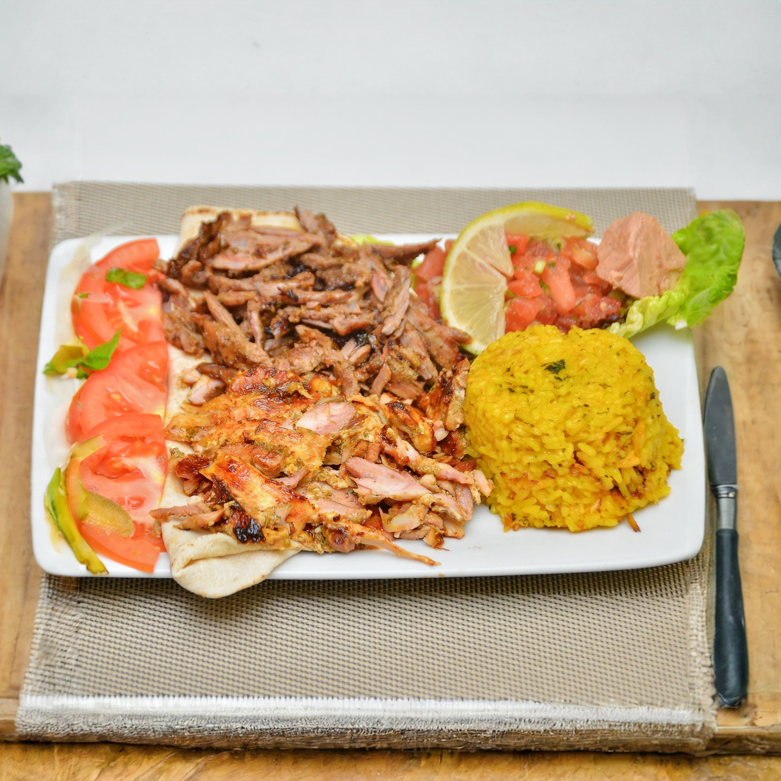 Plat Shawarma Viande