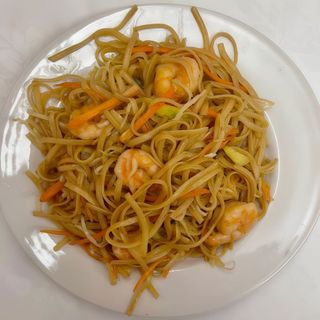27. Tallarines Fritos Con Gambas