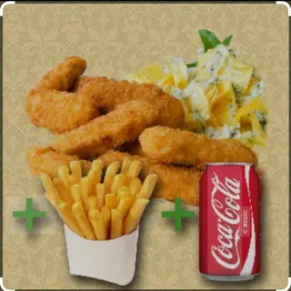 Menú pollo finger